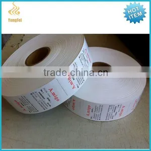 Wholesale Nylon Taffeta Label Fabric Ribbon/Garment Care Label Material thumbnail-2