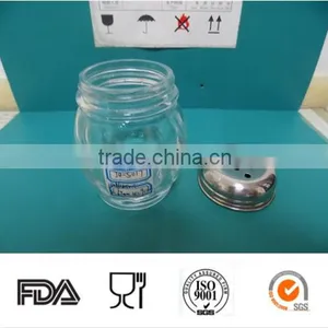 Different Glass Spicy Jar With Stainless Steel Caps thumbnail-2