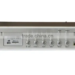 450W 2U Hearing Amplifier With 6-Zone & MP3/FM thumbnail-1