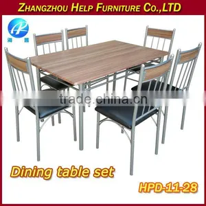 6 Persons Dining Table Set thumbnail-1