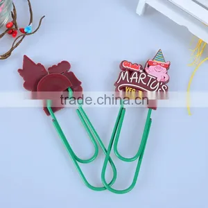 Custom Logo Promotion Plastic Bookmark Clip thumbnail-6