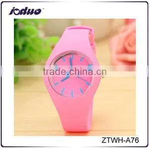 Custom Design Fashion Fruit Color Silicone Watch thumbnail-1