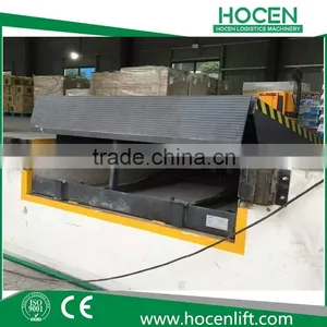 30000Ibs Logistics Warehouse Electric Hydraulic Container Loading Ramp For Forklift Working Platform thumbnail-1
