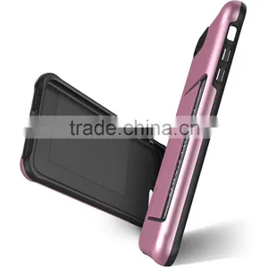 Back Card Mobile Phone Case Double Layer PC Case for Apple IPhone 7 Plus(5.5") thumbnail-2