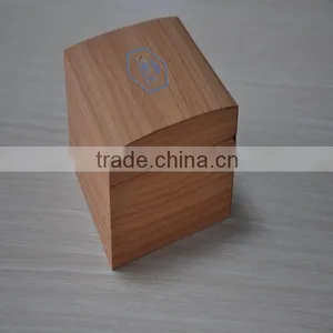 Customized Logo Finishing Wood Venner Wooden Watch Box thumbnail-6