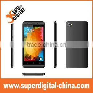 Hot-sell Low Price Quad Core 5inch FWVGA SmartPhone 8GB Rom 5MP 3G Mobile Phone thumbnail-1