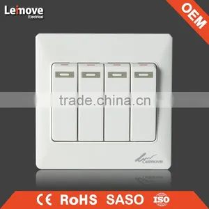 E08 Series Economic 4gang 1way/2way Switch thumbnail-1
