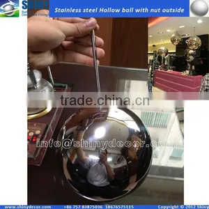 Hanging Hollow Metal Ball thumbnail-1