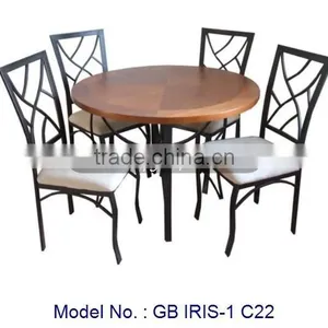 Metal Dining Set, ,Metal Furniture, Dining Set, Dining Furniture thumbnail-1