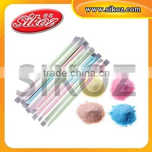 SK-N018 Double Color Fruity Straw Sour Powder Candy thumbnail-1