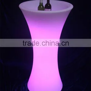 Multi Color Change Cylinder Led Lighting Beer Ice Bucket thumbnail-3