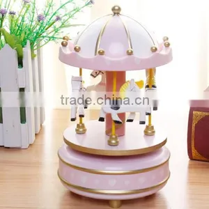 2016 Hot,Fashion Music Box Mechanism Valentine's Day Round Beautiful Ballerina Music Box Custom Music Box Cheap thumbnail-3