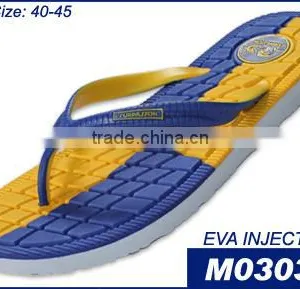 Man Two Color EVA Slippers thumbnail-1