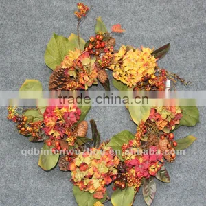 New Arrival Artificial Florals and Fall Garland,artificial Hydrangea Collections thumbnail-1