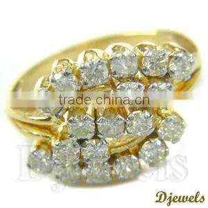 Diamond Gold Rings, Gold Rings Jewelry, Diamond Wedding Rings thumbnail-1