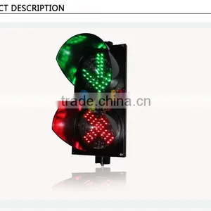 China Supplier 200mm Driveway Roadway Stop and Go Traffic Signal Light thumbnail-1