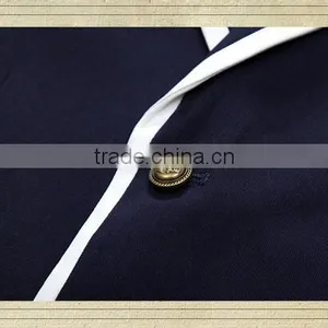 2016 White Binding Blazer Nude Trouser Skirt Check Fabric School Uniform thumbnail-4