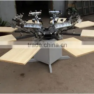8 Color T-shirt Silk Screen Printing Machine thumbnail-2