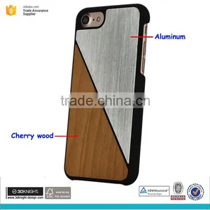 Beautiful Mobile Phone Back Cover for Iphone 7 Case Wood Mobile Phone thumbnail-1
