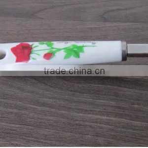 Egg Whisk DIY Hand Tools With Rose Handle Traycake Decorating Tool New Arrival Stainless Steel Egg Beaters thumbnail-5