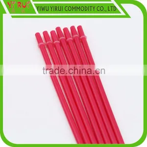 pp Material 7.5*230 mm Straight Drinking Straws With Ring thumbnail-2