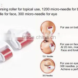 2016 Newest Titanium Alloy Steel Dermaroller Micro Derma Roller Price thumbnail-3