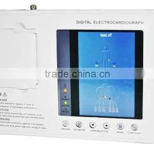 2015 New Digital 3-channel Color Electrocardiograph ECG EKG Machine With Low Price thumbnail-3