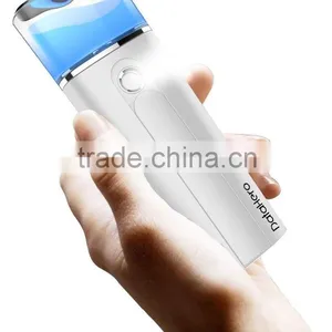 Portable Facial Moisturizer Machine Handy Nano Mist Sprayer Power Bank 3400mah thumbnail-4