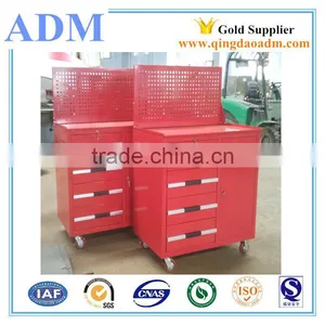 Mobile Roller Tool Cabinet Trolley With Door Drawers thumbnail-1