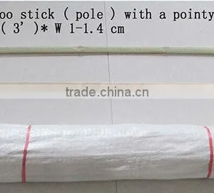 Natural Bamboo Split Pole thumbnail-1