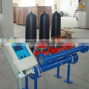 3" Automatic Backwash Filtration System / 3-Unit Disc Filter Machine thumbnail-2