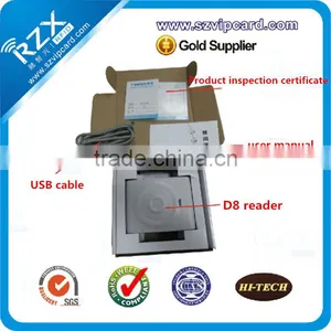 RS232/ USB 13.56Mhz Rfid Card Reader Writer ISO 14443A/B ISO15693 ISO7816 Card Reader thumbnail-1