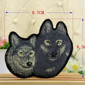 Chinese Supplier Wholesale Iron on Patch Heat Seal Professional Embroidery Patch thumbnail-3