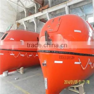 Solas Approved Common Totally Enclosed Lifeboat for Ship thumbnail-1