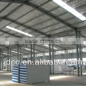 Modern Light Steel Structure Frame Warehouse Shed thumbnail-1