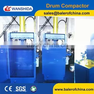 Wanshida Y82-25 Hydraulic Waste Drum Crusher Compactor Baler Press thumbnail-1