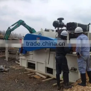2-4T/H Capacity Wood Sawdust Log Making Machine For Cotton Firewood , Pine thumbnail-2