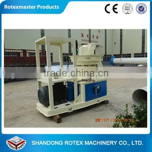 1-1.5T/H Vertical Ring Die Tree Braches Leaf Corn Cob Wood Sawdust Pellet Mill thumbnail-1