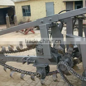 Chain Trencher With Teeth Made of Nodular Cast Iron Base With Silver Brazing Cemented Carbide Tip for Hard Soil With Stone thumbnail-1