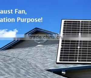 Solar Wall Exhaust Fan Solar Industrial Fans Wall Mounted Centrifugal Exhaust Fan thumbnail-3