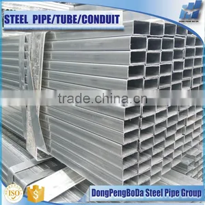 150*350mm Hot Dipped Pre Welding gi Square Steel Pipe Standard Sizes thumbnail-1