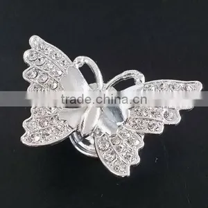 Fasion Butterfly Jewel Metal Alloy Cabinet Knobs thumbnail-1