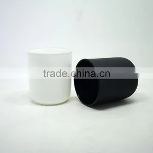 10oz Glass Candle Jars Amber/white/black Candle Container Glass Candle Cup thumbnail-3