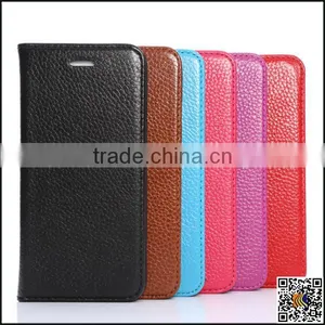 Leather Flip Case for Iphone6 Plus, Pure Colour pu Leather Flip Case for Iphone6 Plus, China Supplier Leather Wallet Case thumbnail-6