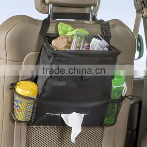 Car Trash Bag and Tissue Dispenser Car Seat Trash Bag thumbnail-5
