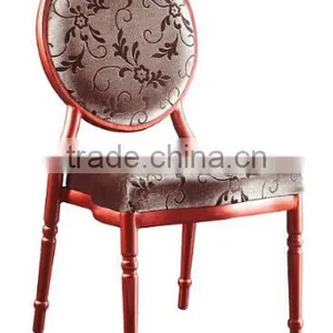 Factory Directsale European Style Rounded Back Aluminum Dining Chair LQ-B900 thumbnail-1