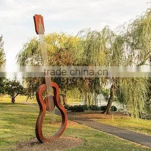 FO-9S02 High Quality Corten Steel Sculpture For Garden Decoration 2017 thumbnail-2