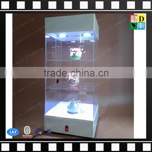 High Quality Led Acrylic Cabinet Display Case With Lock/plexiglass Protective Display Cabinet thumbnail-4