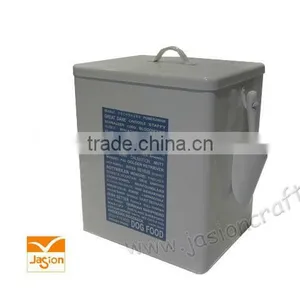 Enamel PET STORAGE BIN / BOWL With Scoop thumbnail-1