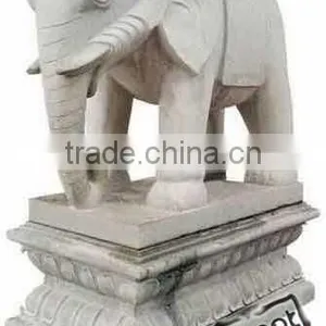 Granite Elephant Statue thumbnail-1